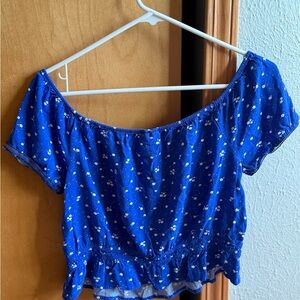 Crop top blouse